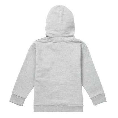 Athletic Heather - Back - AC-DC Childrens-Kids Leopard Print Pull Over Hoodie