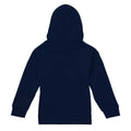 Navy - Back - AC-DC Childrens-Kids Leopard Print Pull Over Hoodie