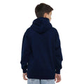 Navy - Pack Shot - AC-DC Childrens-Kids Leopard Print Pull Over Hoodie