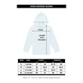 Navy - Close up - AC-DC Childrens-Kids Leopard Print Pull Over Hoodie