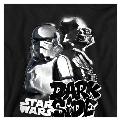 Athletic Heather - Side - Star Wars Childrens-Kids Dark Side Duo Heather Hoodie