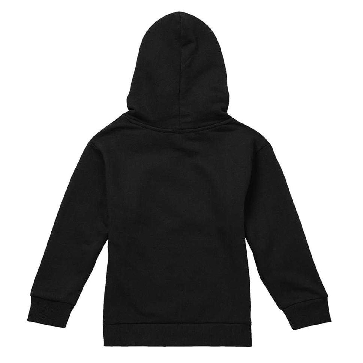 Athletic Heather - Back - Star Wars The Mandalorian Childrens-Kids Where He Goes Badges Grogu Heather Hoodie