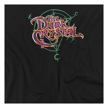 Black - Side - Dark Crystal Unisex Adult Symbol Logo T-Shirt