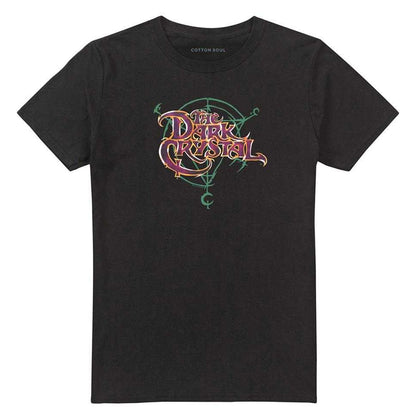 Black - Front - Dark Crystal Unisex Adult Symbol Logo T-Shirt
