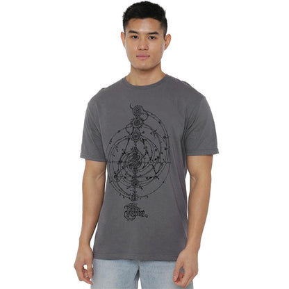 Charcoal - Back - Dark Crystal Unisex Adult Dream Spiral T-Shirt