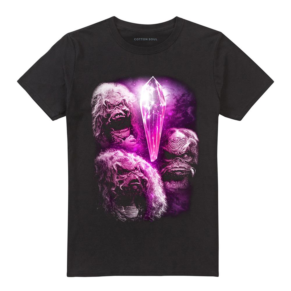 Black - Front - Dark Crystal Unisex Adult Howling T-Shirt