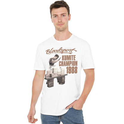 White - Lifestyle - Bloodsport Unisex Adult Dux Smash T-Shirt