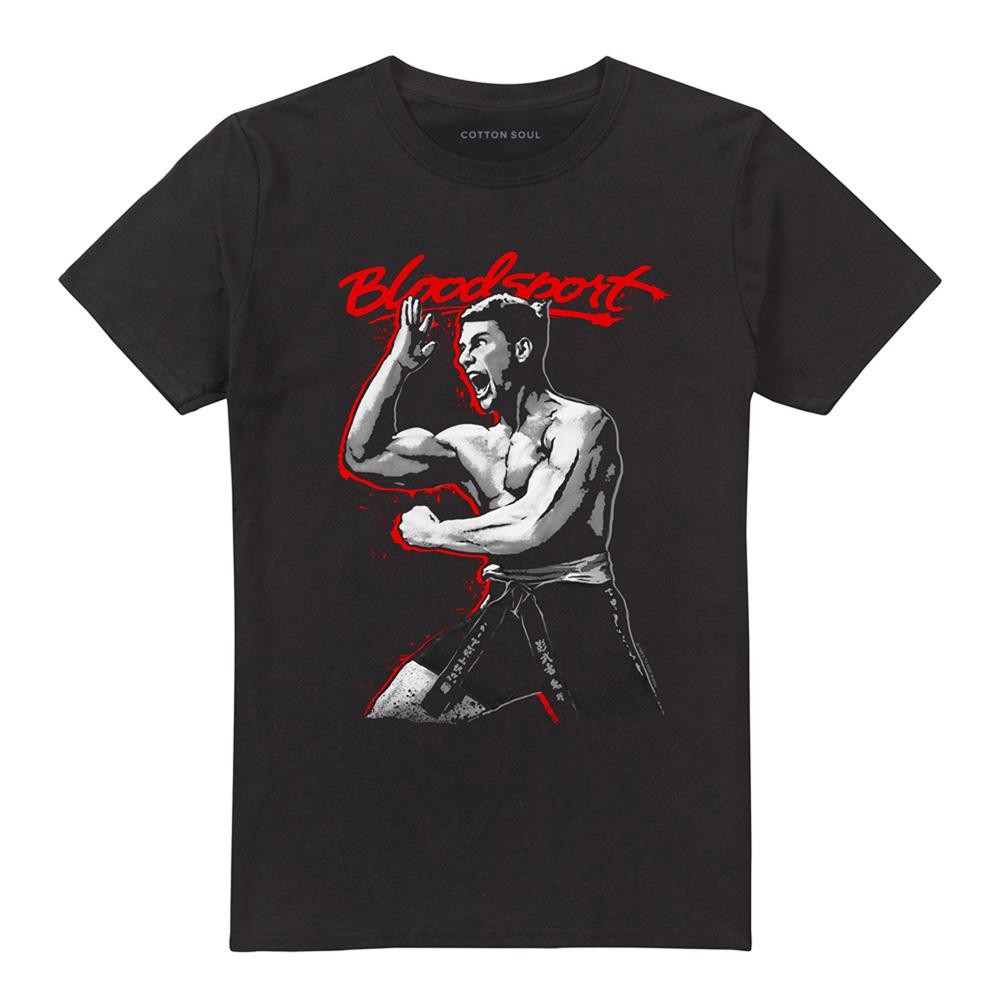 Black - Front - Bloodsport Unisex Adult Loud Mouth T-Shirt