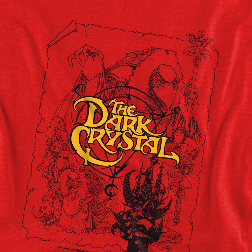 Red - Side - Dark Crystal Unisex Adult Poster Sweatshirt