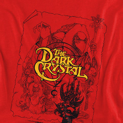 Red - Side - Dark Crystal Unisex Adult Poster Sweatshirt
