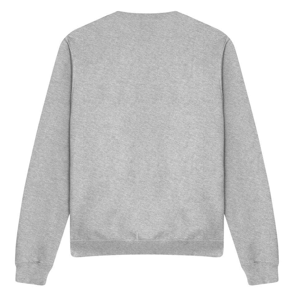 Heather Grey - Back - Snow White And The Seven Dwarfs Unisex Adult Grumpy Fathers Day Sweatshirt