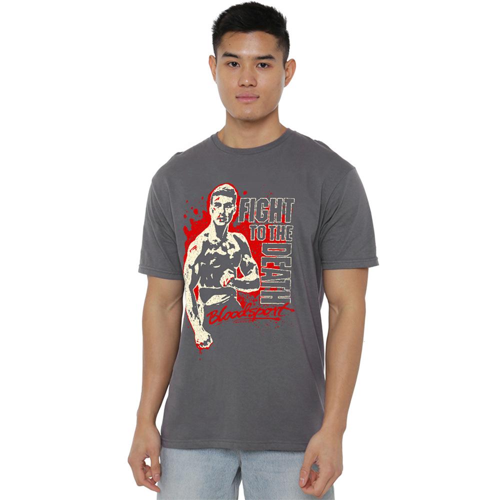 Charcoal - Lifestyle - Bloodsport Unisex Adult To The Death T-Shirt