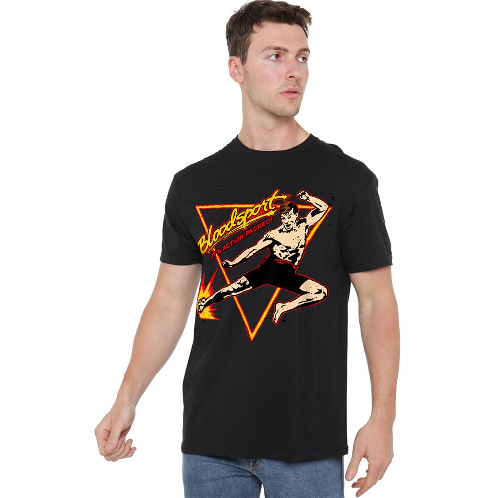 Black - Lifestyle - Bloodsport Unisex Adult Action Packed T-Shirt
