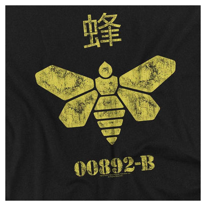 Black - Side - Breaking Bad Unisex Adult Barrel Bee Long-Sleeved T-Shirt