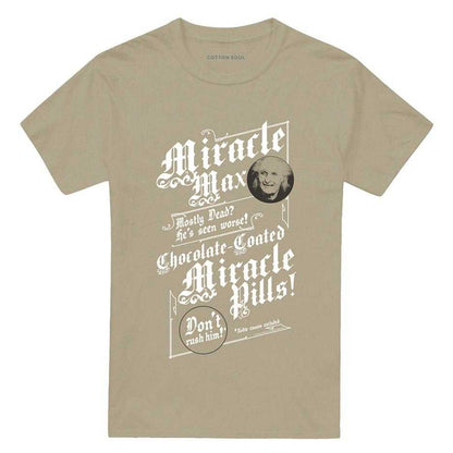 Safari Green - Front - The Princess Bride Unisex Adult Miracle Max T-Shirt