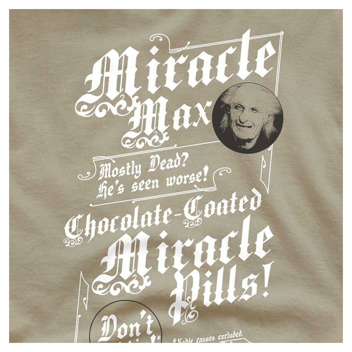 Safari Green - Side - The Princess Bride Unisex Adult Miracle Max T-Shirt