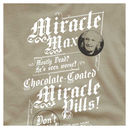 Safari Green - Side - The Princess Bride Unisex Adult Miracle Max T-Shirt