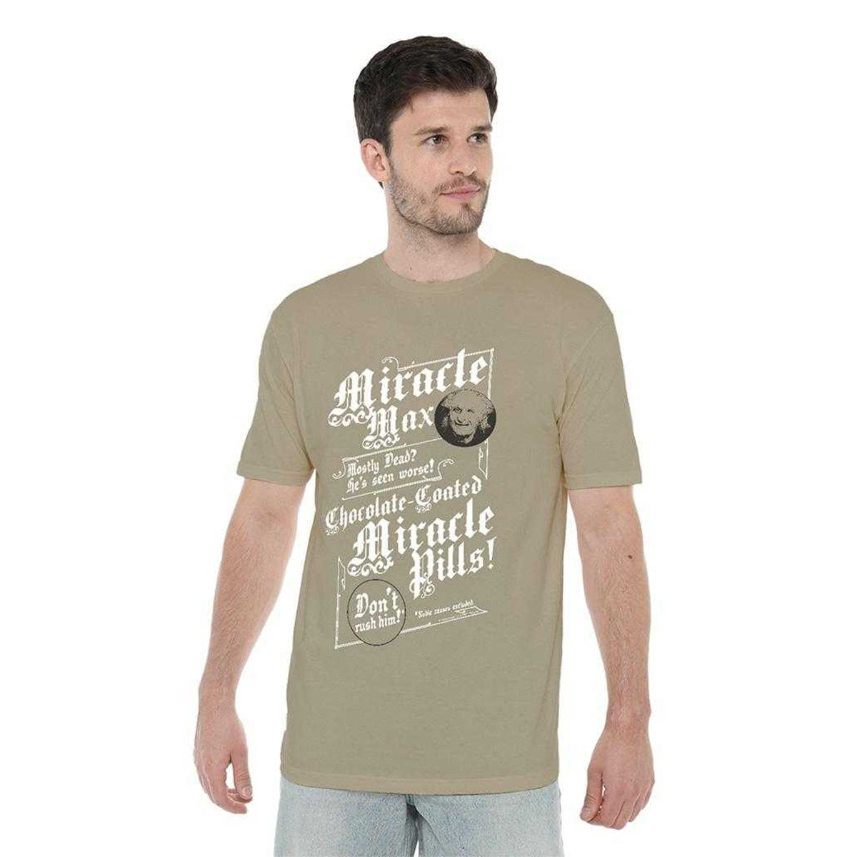 Safari Green - Lifestyle - The Princess Bride Unisex Adult Miracle Max T-Shirt