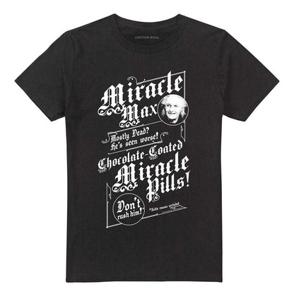 Black - Front - The Princess Bride Unisex Adult Miracle Max T-Shirt