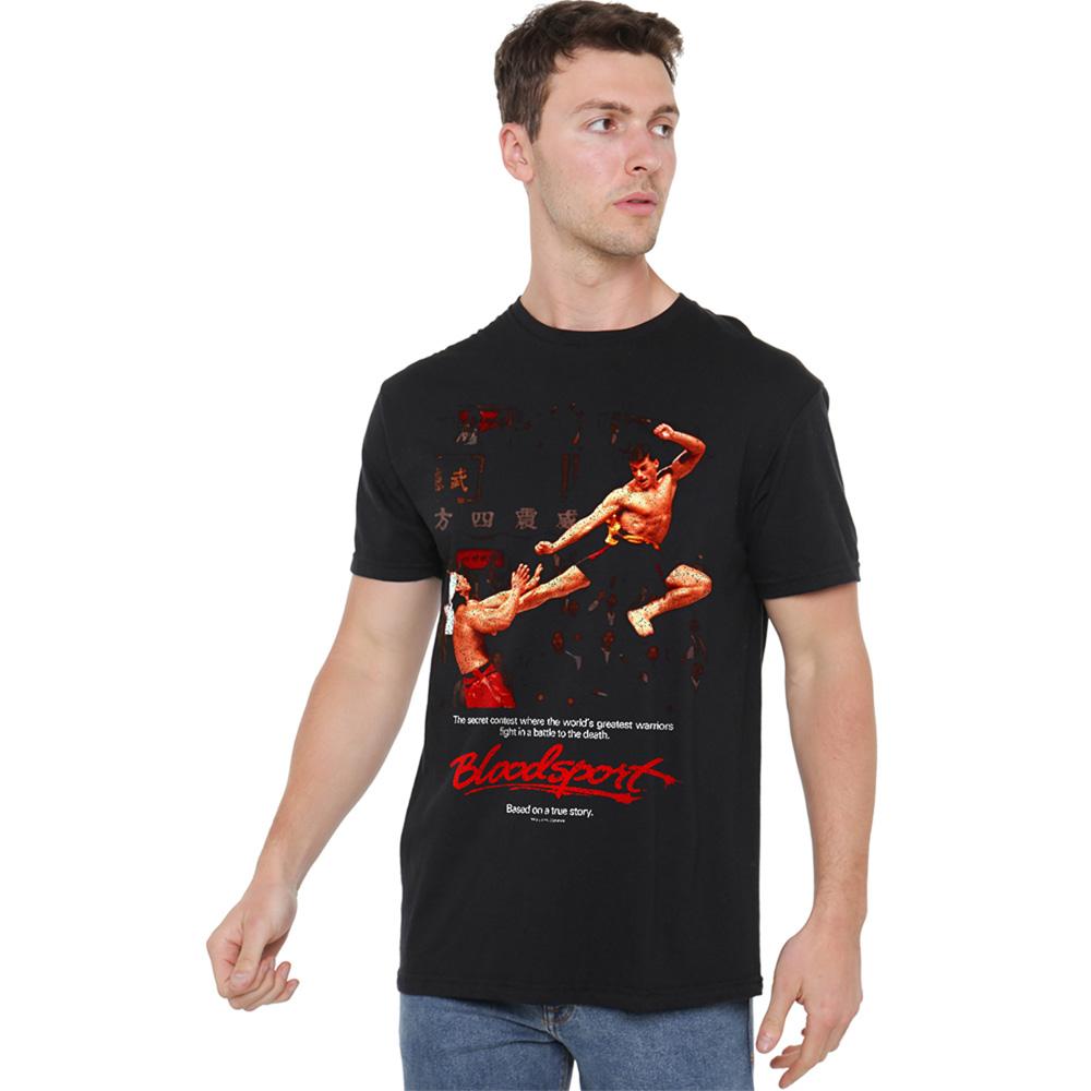 Black - Lifestyle - Bloodsport Unisex Adult Poster T-Shirt