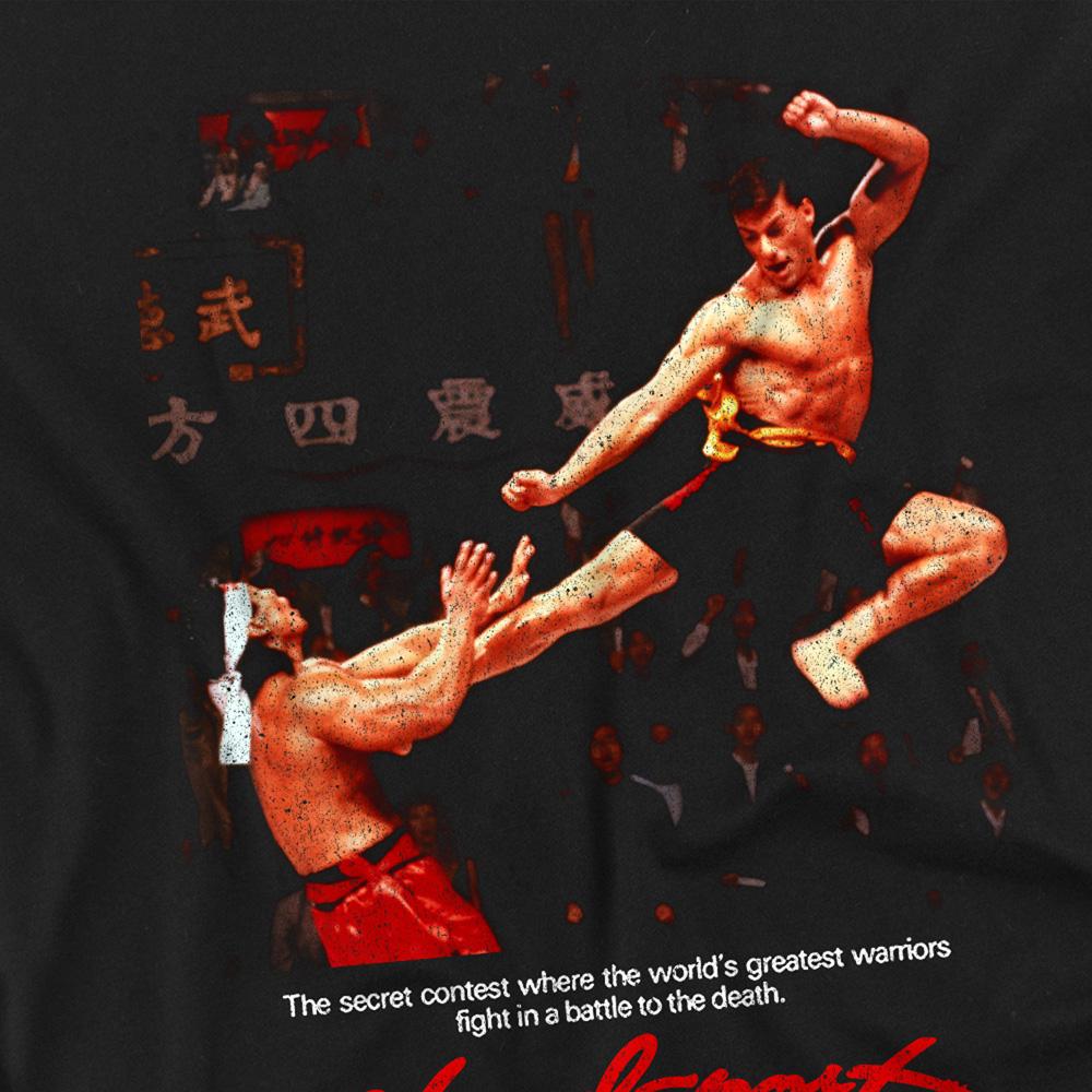 Black - Side - Bloodsport Unisex Adult Poster T-Shirt