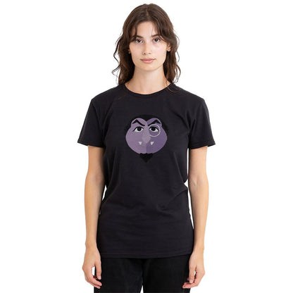 Black - Lifestyle - Sesame Street Womens-Ladies Count von Count T-Shirt