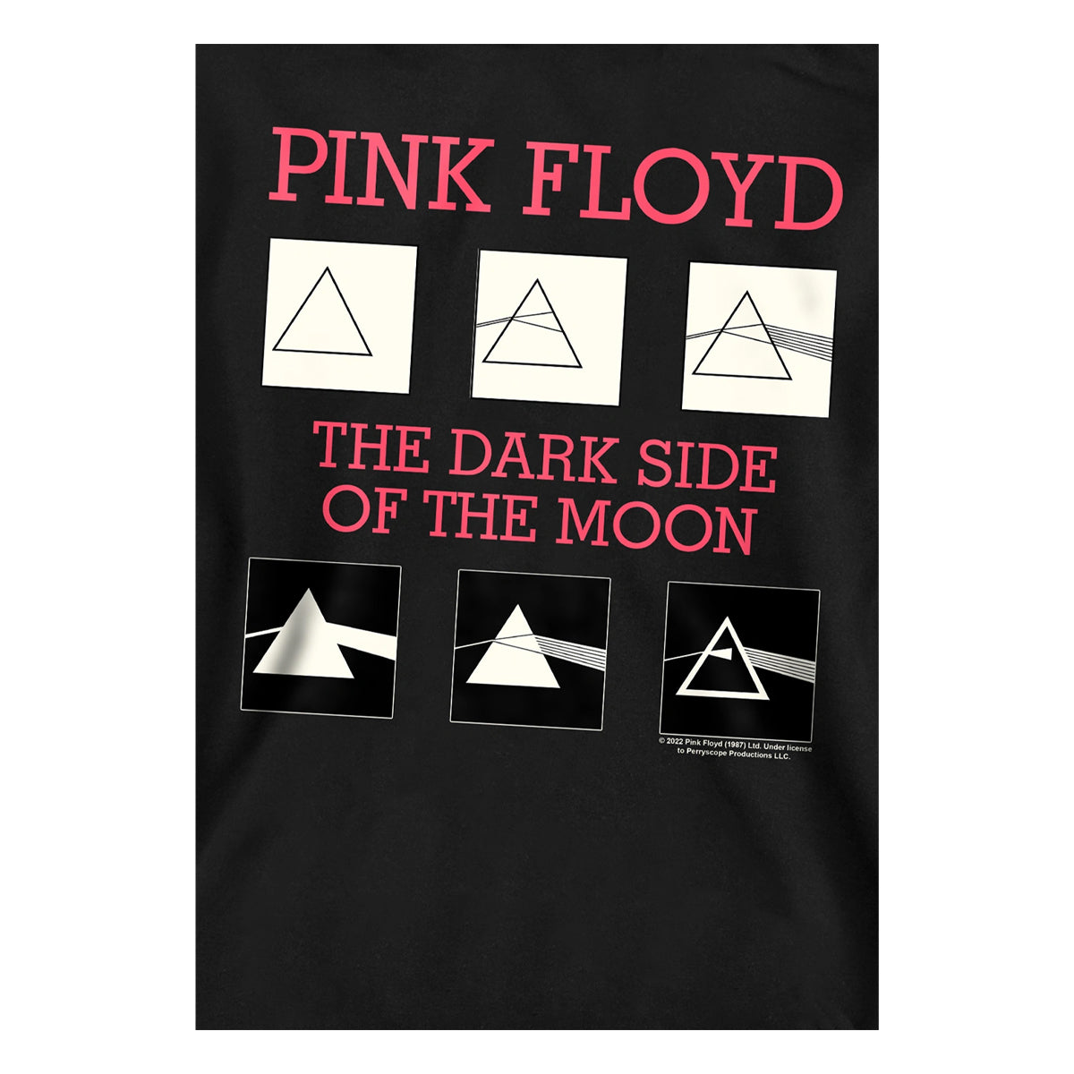 Black - Side - Pink Floyd Childrens-Kids The Dark Side Of The Moon Album Hoodie