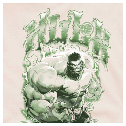 Natural - Side - Marvel Rivals Unisex Adult Vanguard Hulk Monster T-Shirt