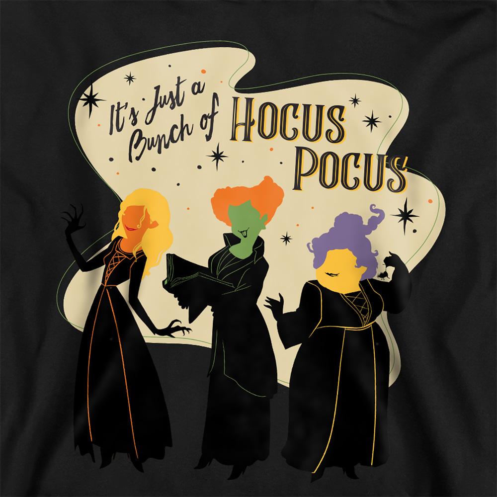 Black - Side - Disney Childrens-Kids It´s Just A Bunch Of Hocus Pocus Sanderson Sisters Hoodie