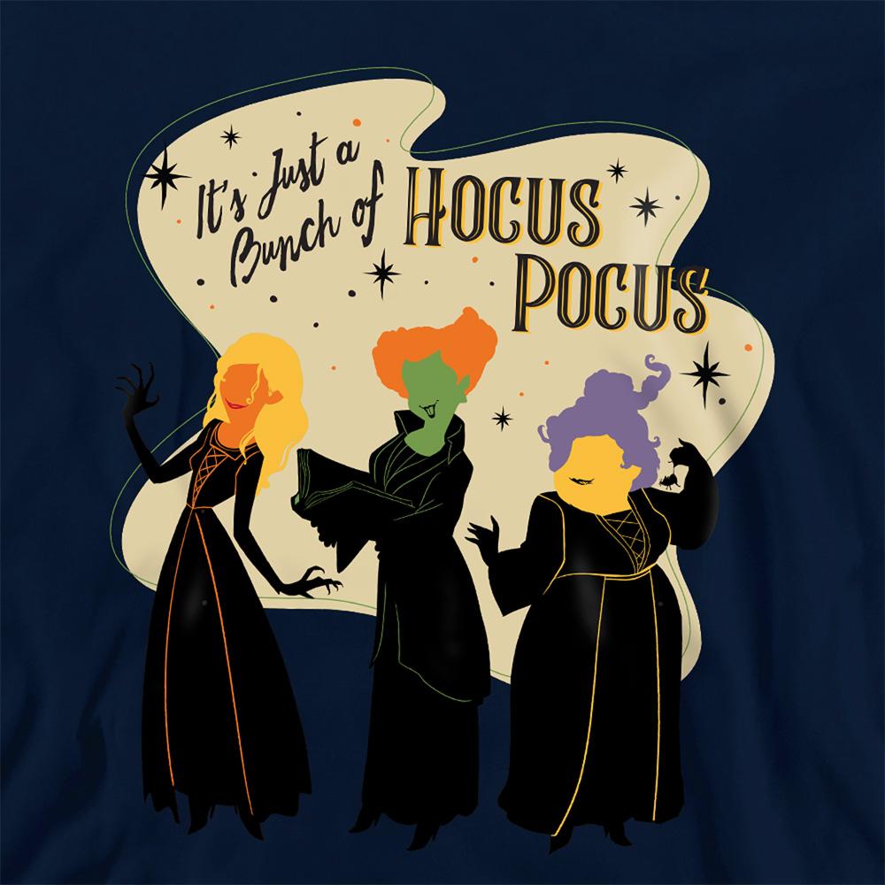Navy - Side - Disney Childrens-Kids It´s Just A Bunch Of Hocus Pocus Sanderson Sisters Hoodie