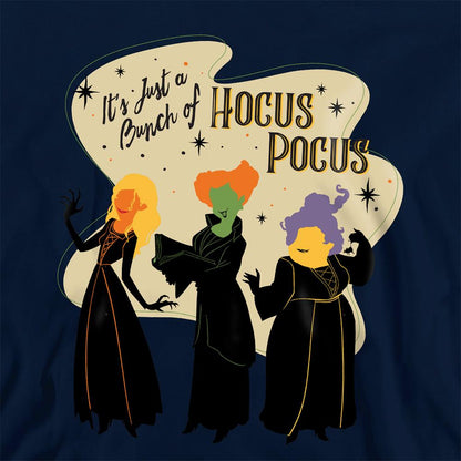 Navy - Side - Disney Childrens-Kids It´s Just A Bunch Of Hocus Pocus Sanderson Sisters Hoodie