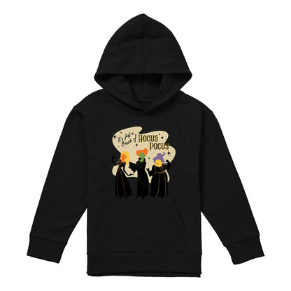 Black - Front - Disney Childrens-Kids It´s Just A Bunch Of Hocus Pocus Sanderson Sisters Hoodie