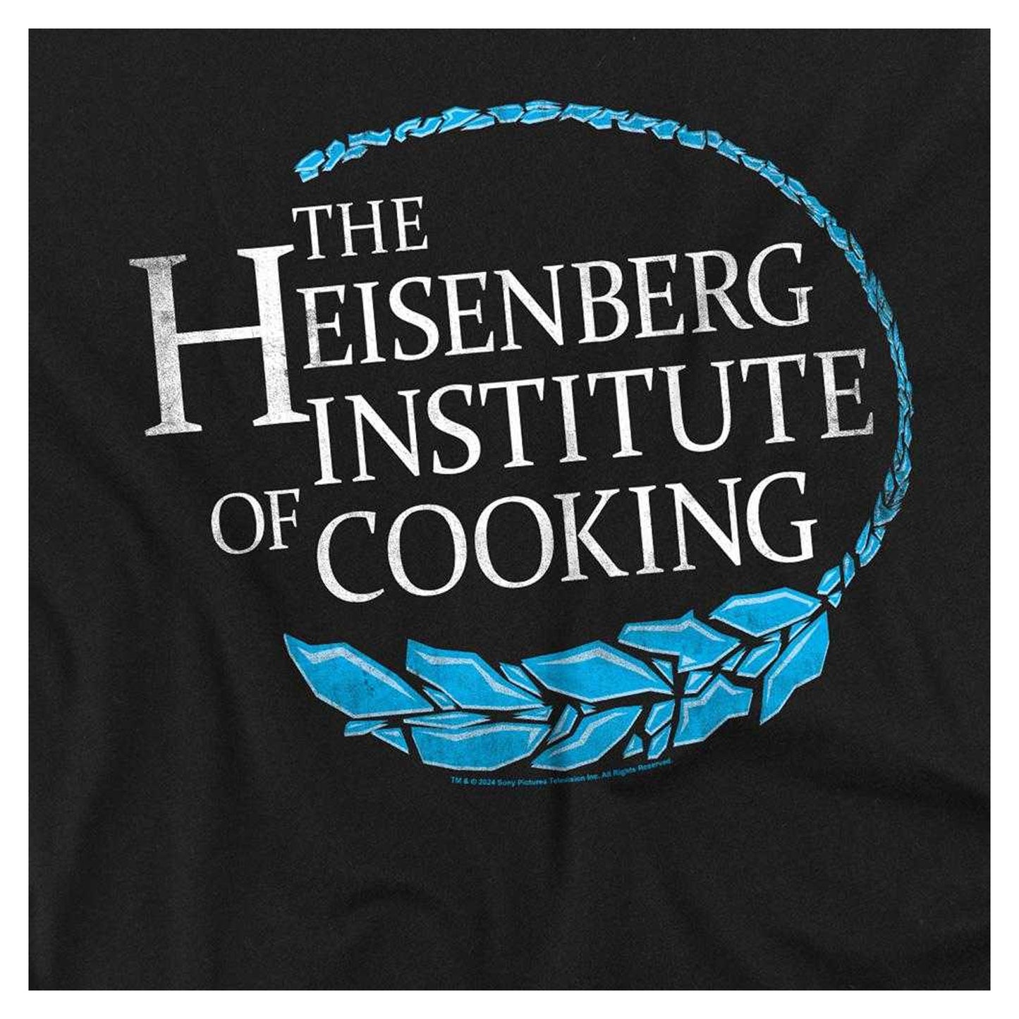Black - Side - Breaking Bad Unisex Adult The Heisenberg Institute Of Cooking Long-Sleeved T-Shirt