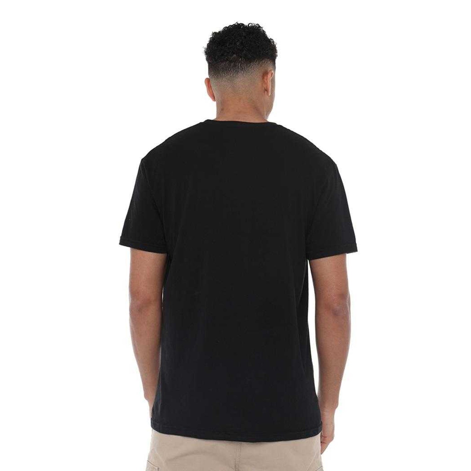 Black - Pack Shot - Asterix Unisex Adult Heroic Boxes T-Shirt