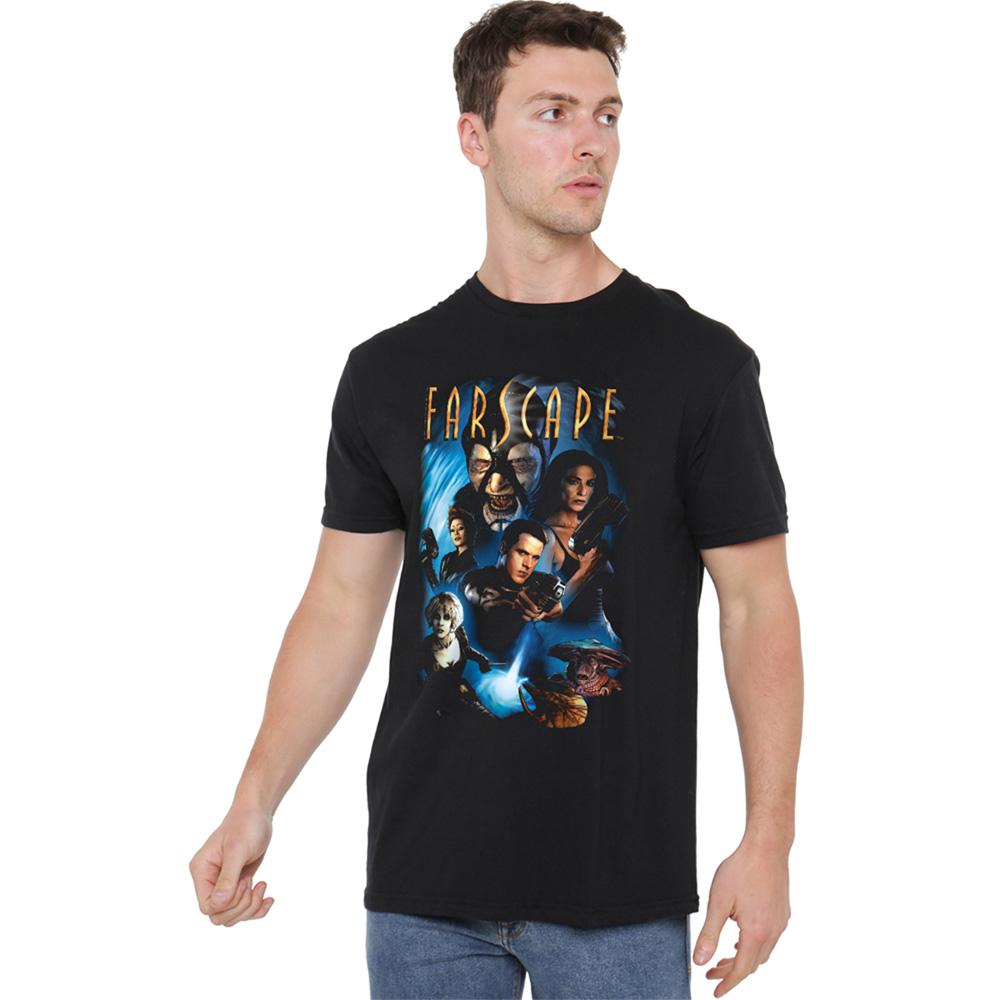 Black - Lifestyle - Farscape Unisex Adult Comic Cover T-Shirt