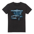 Black - Front - Hummer Unisex Adult Stormy Ride T-Shirt