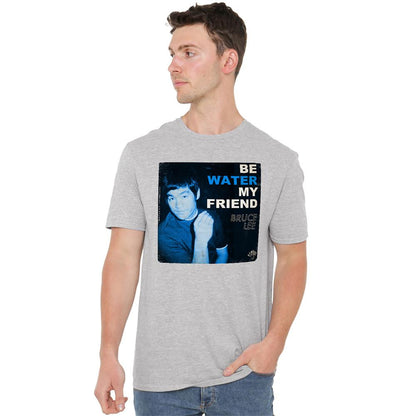 Athletic Heather - Lifestyle - Bruce Lee Unisex Adult Water Heather T-Shirt