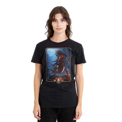 Black - Lifestyle - Dungeons & Dragons Womens-Ladies 2024 Monk Key Art T-Shirt