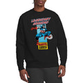 Black - Lifestyle - Marvel Comics Mens Legendary Grandad Captain America Corner Box T-Shirt