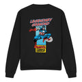 Black - Front - Marvel Comics Mens Legendary Grandad Captain America Corner Box T-Shirt