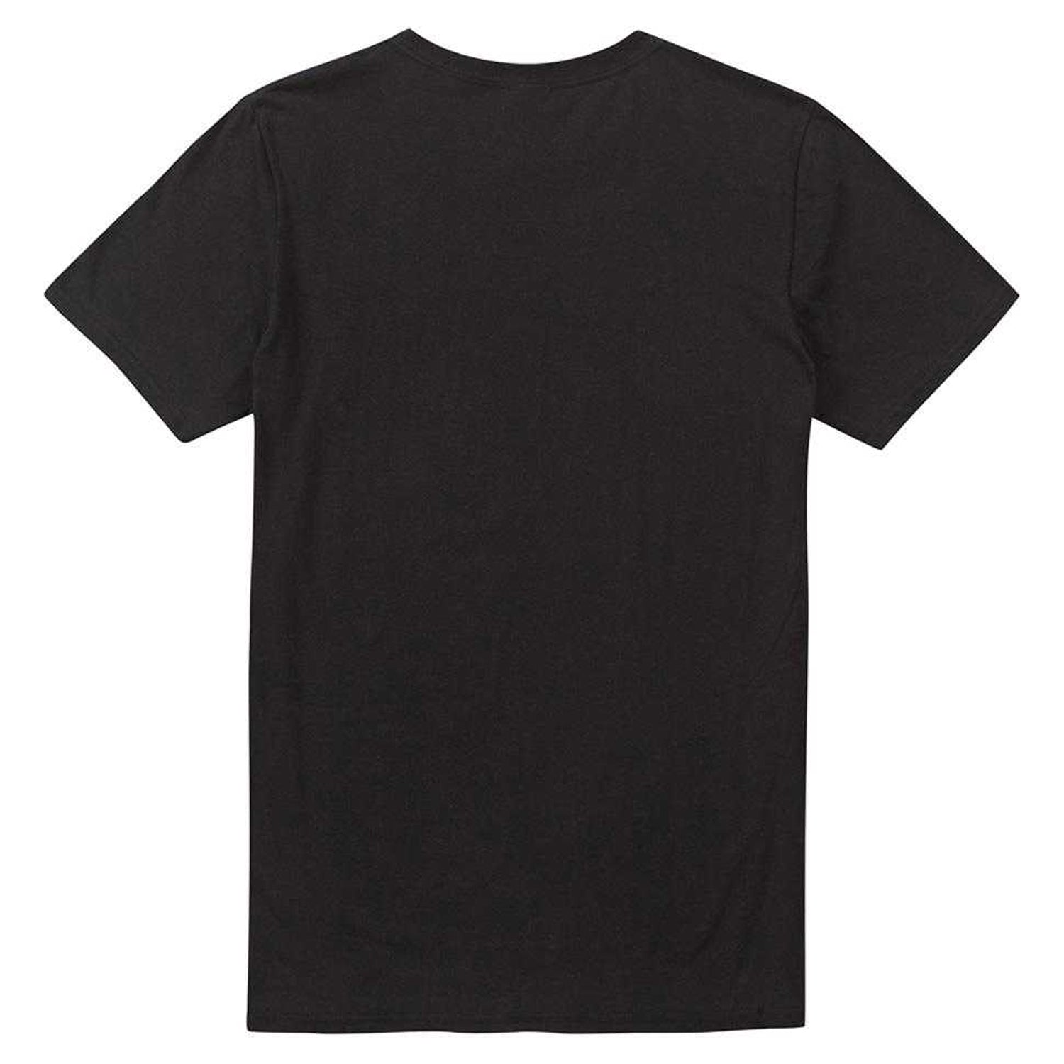Black - Back - Marvel Comics Mens Legendary Grandad Captain America Corner Box T-Shirt