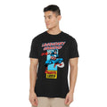 Black - Lifestyle - Marvel Comics Mens Legendary Grandad Captain America Corner Box T-Shirt
