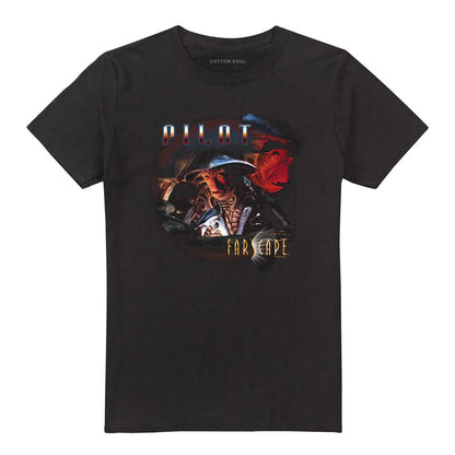 Black - Front - Farscape Unisex Adult Pilot T-Shirt