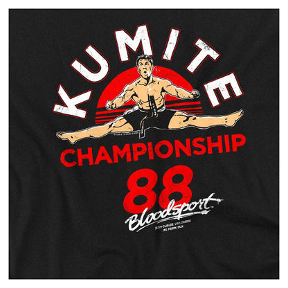 Black - Side - Bloodsport Unisex Adult Championship 88 Long-Sleeved T-Shirt