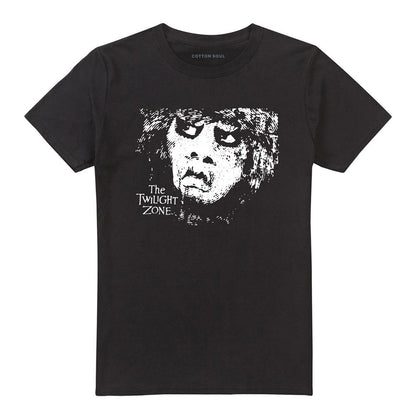 Black - Front - The Twilight Zone Unisex Adult Winger T-Shirt