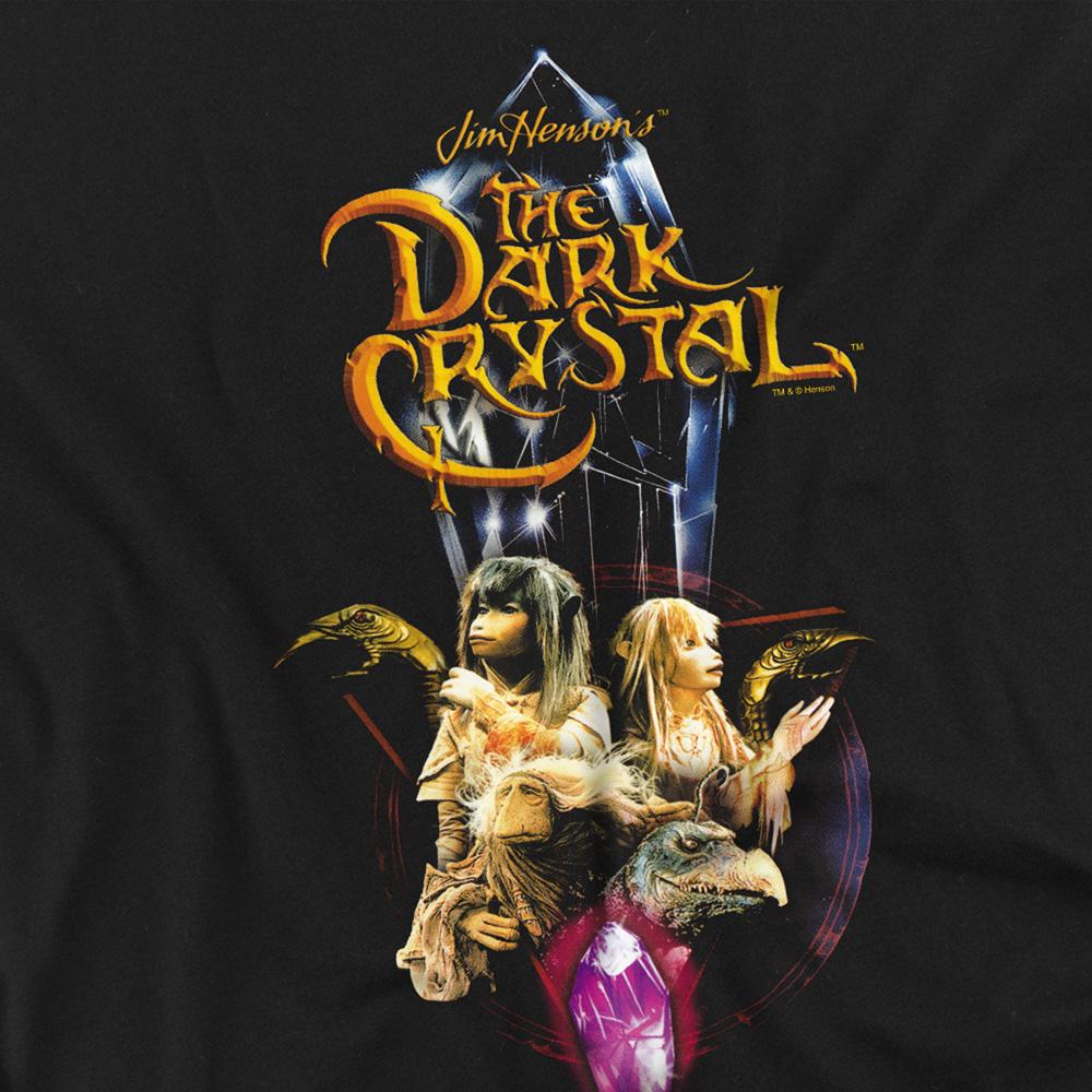 Black - Side - Dark Crystal Unisex Adult Crystal Quest T-Shirt