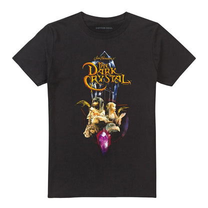 Black - Front - Dark Crystal Unisex Adult Crystal Quest T-Shirt