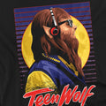 Black - Side - Teen Wolf Unisex Adult Headphones T-Shirt