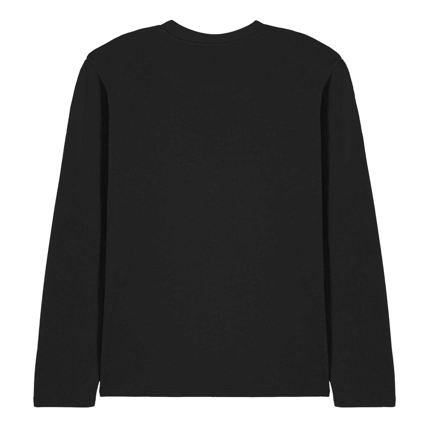 Black - Back - Creed Unisex Adult Logo Long-Sleeved T-Shirt