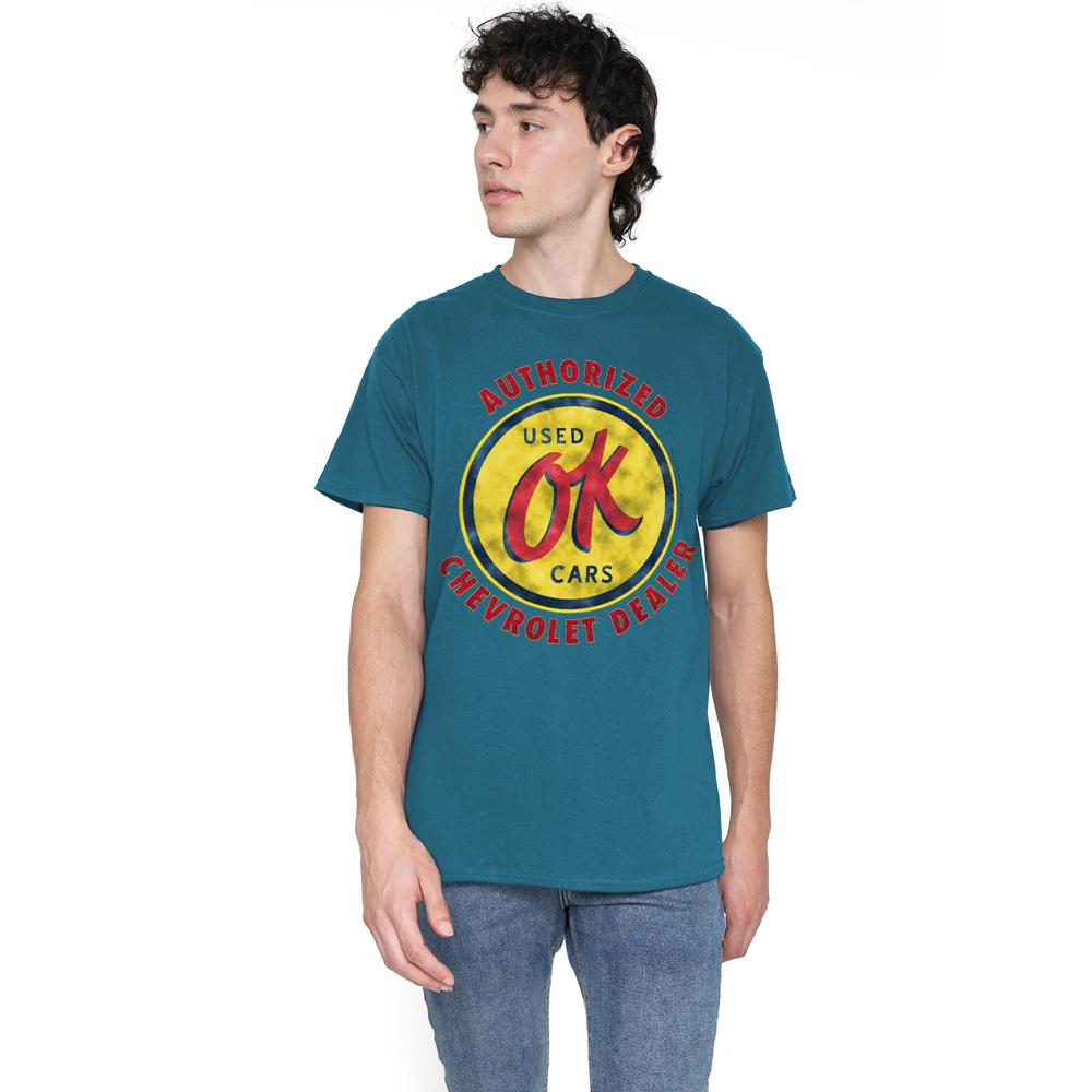 Slate-Slate - Lifestyle - Chevrolet Unisex Adult Ok Used Cars T-Shirt